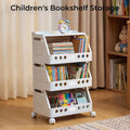 Foldable Multi-Tier Rolling Storage Cart